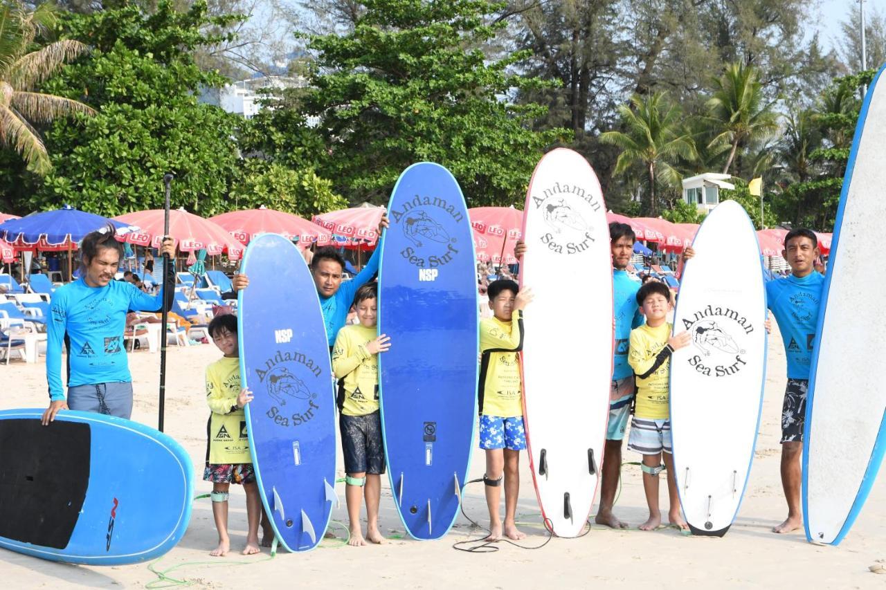 Baan Andaman Sea Surf Hotell Patong Exteriör bild